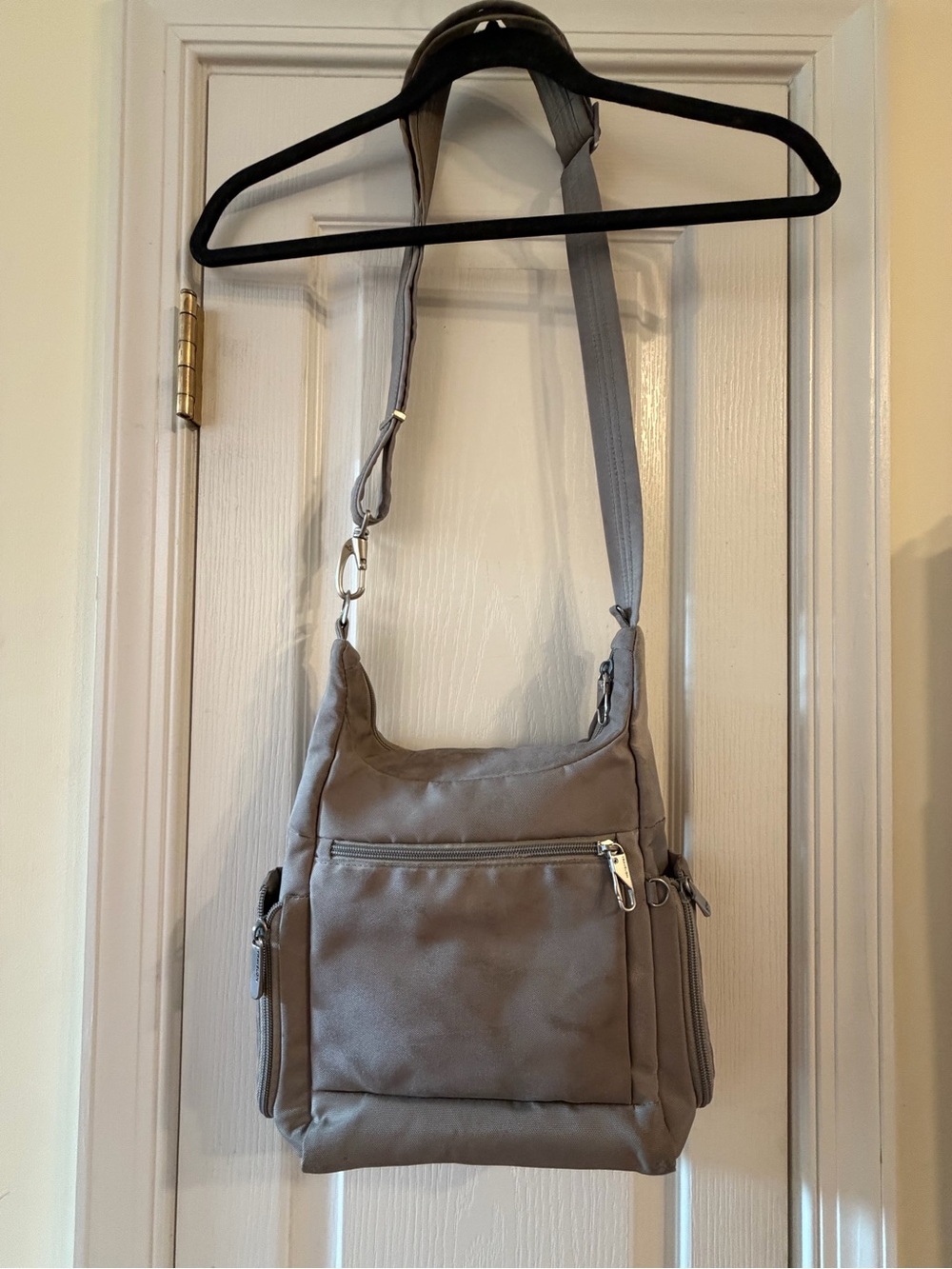 Travelon Gray Crossbody Travel Bag
